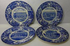 Wedgwood China Massachusetts Institute of Technology Complete Set of 12 Plates