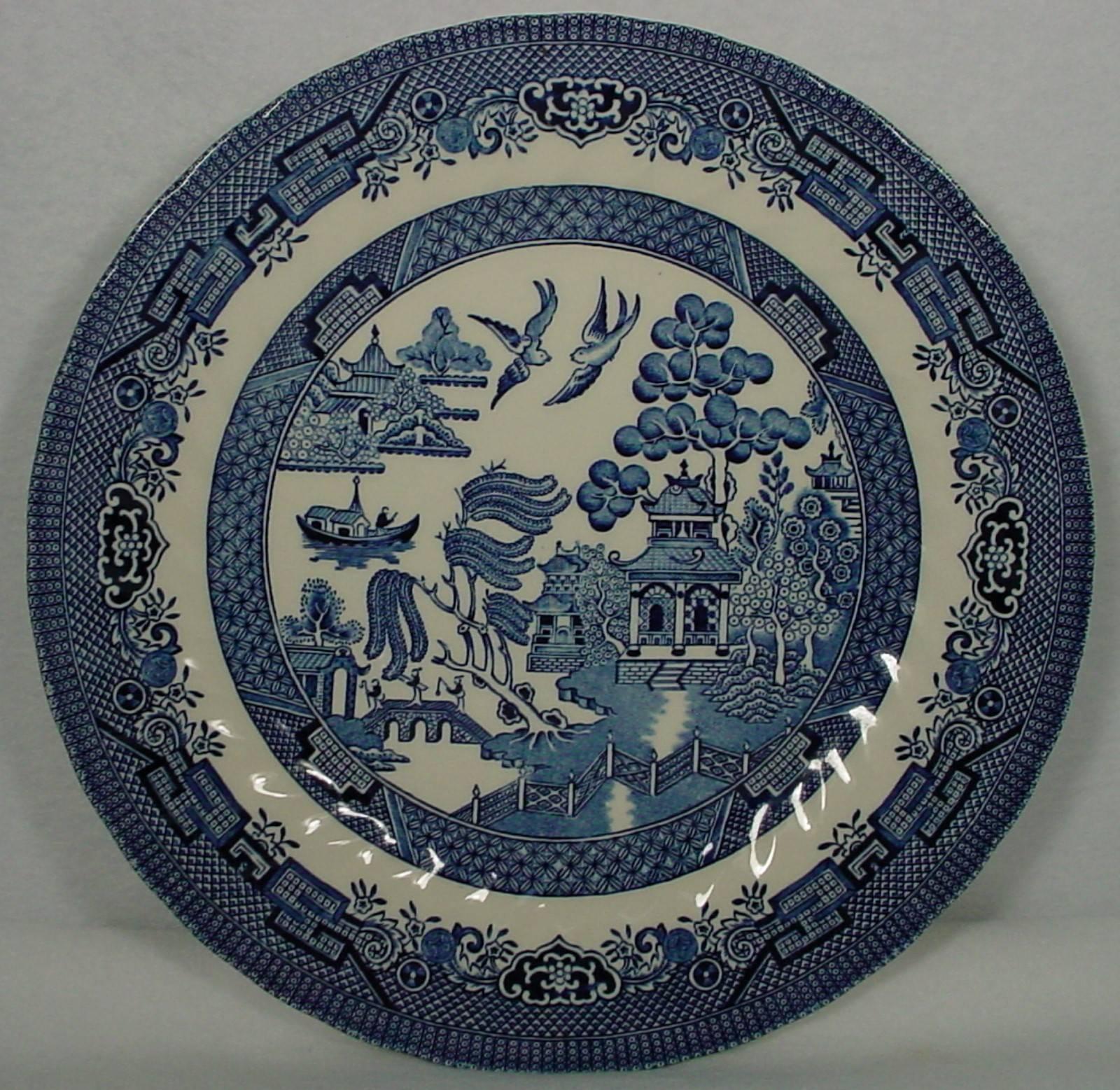 royal wessex blue willow china