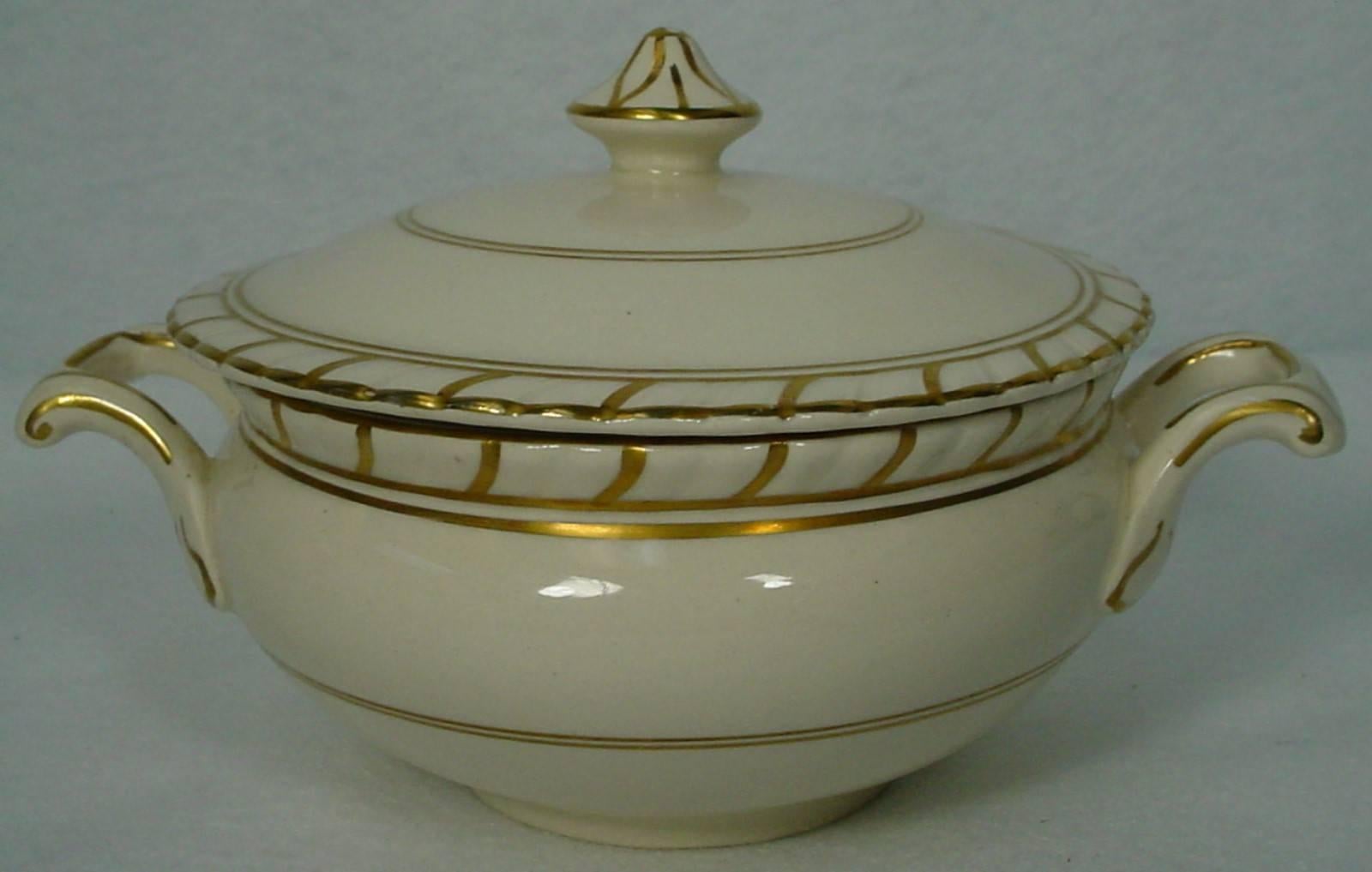JOHNSON BROTHERS china BELMONT Old English 44-pc SET SERVICE for EIGHT + Serving 5