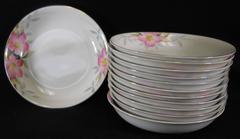 Noritake China Azalea Pattern Hand-Painted Service for 12 Plue Serving