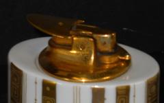 Bjorn Wiinblad Rosenthal Quatre Couleurs 1597 Design Three-Piece Cigarette Set