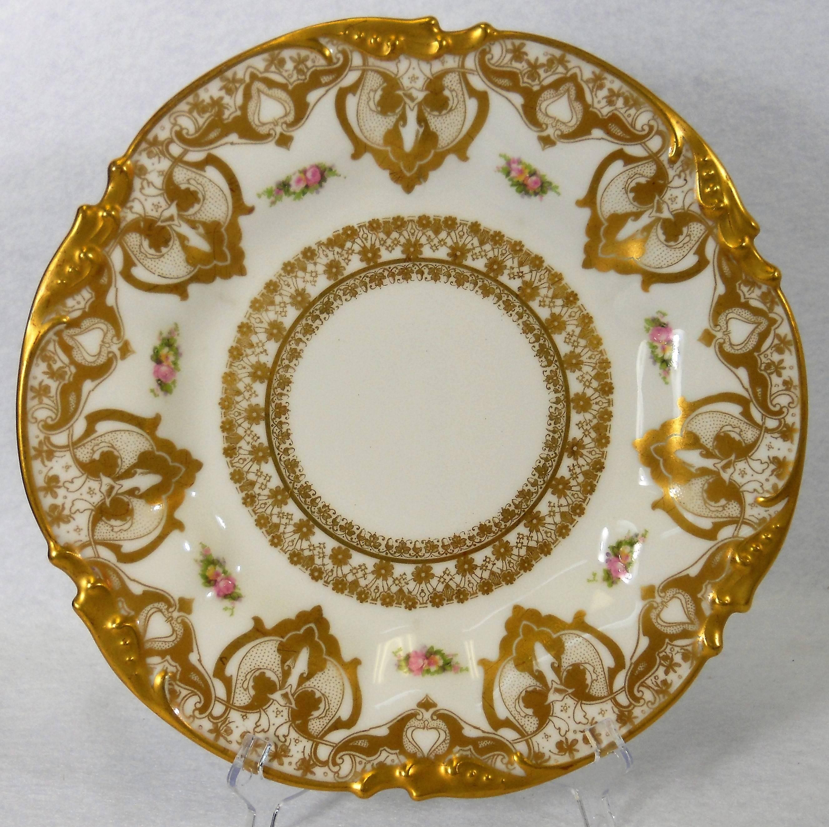 CHINA FINDERS 

China, Crystal, Flatware and Collectible Matching Service is offering ONE (1) 

JEAN POUYAT Limoges France set of Eight (8) Luncheon Plates

in great condition free from chips, cracks, break, stain, or discoloration and with