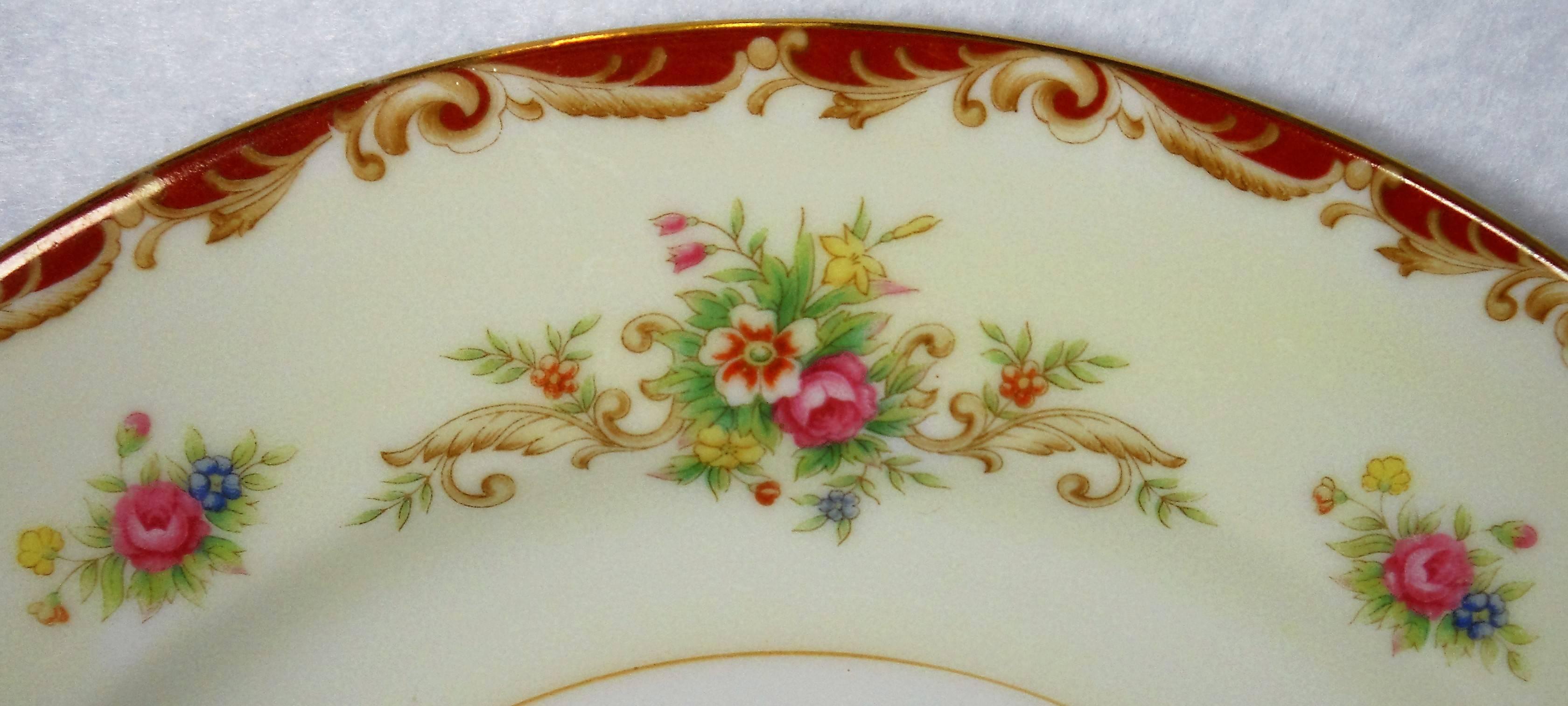 SANGO china STAFFORD pattern 83-piece SET SERVICE for Twelve (12) For Sale 1