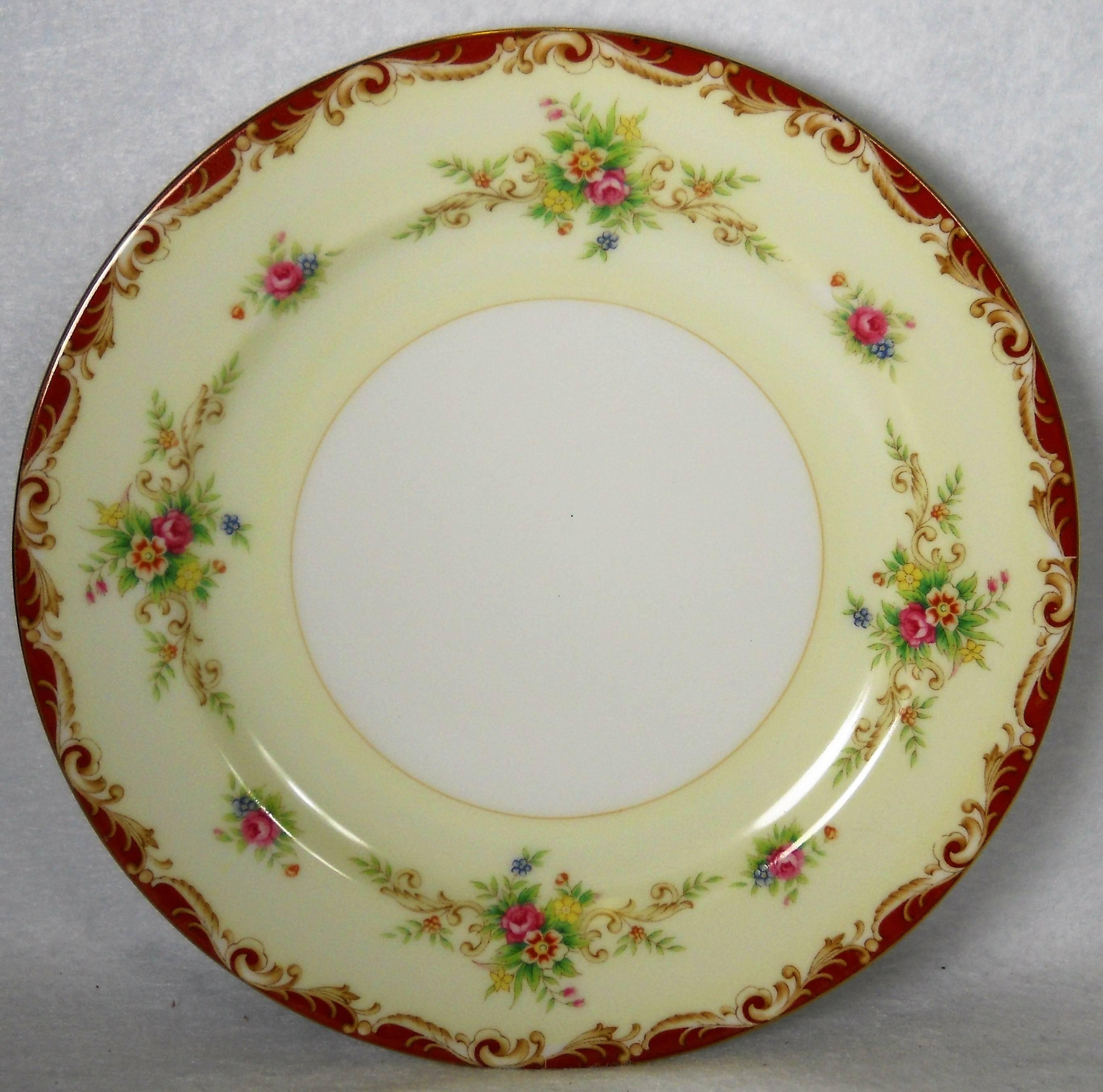 CHINA FINDERS 

China, Crystal, Flatware and Collectible Matching Service is offering ONE (1) 

SANGO china STAFFORD pattern 83-piece Set Service for 12

in great condition free from chips, cracks, break or stain.  Some items show minor