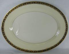 Haviland China, Oakmont Cobalt Blue Seven-Piece Hostess Set Bowl Platter