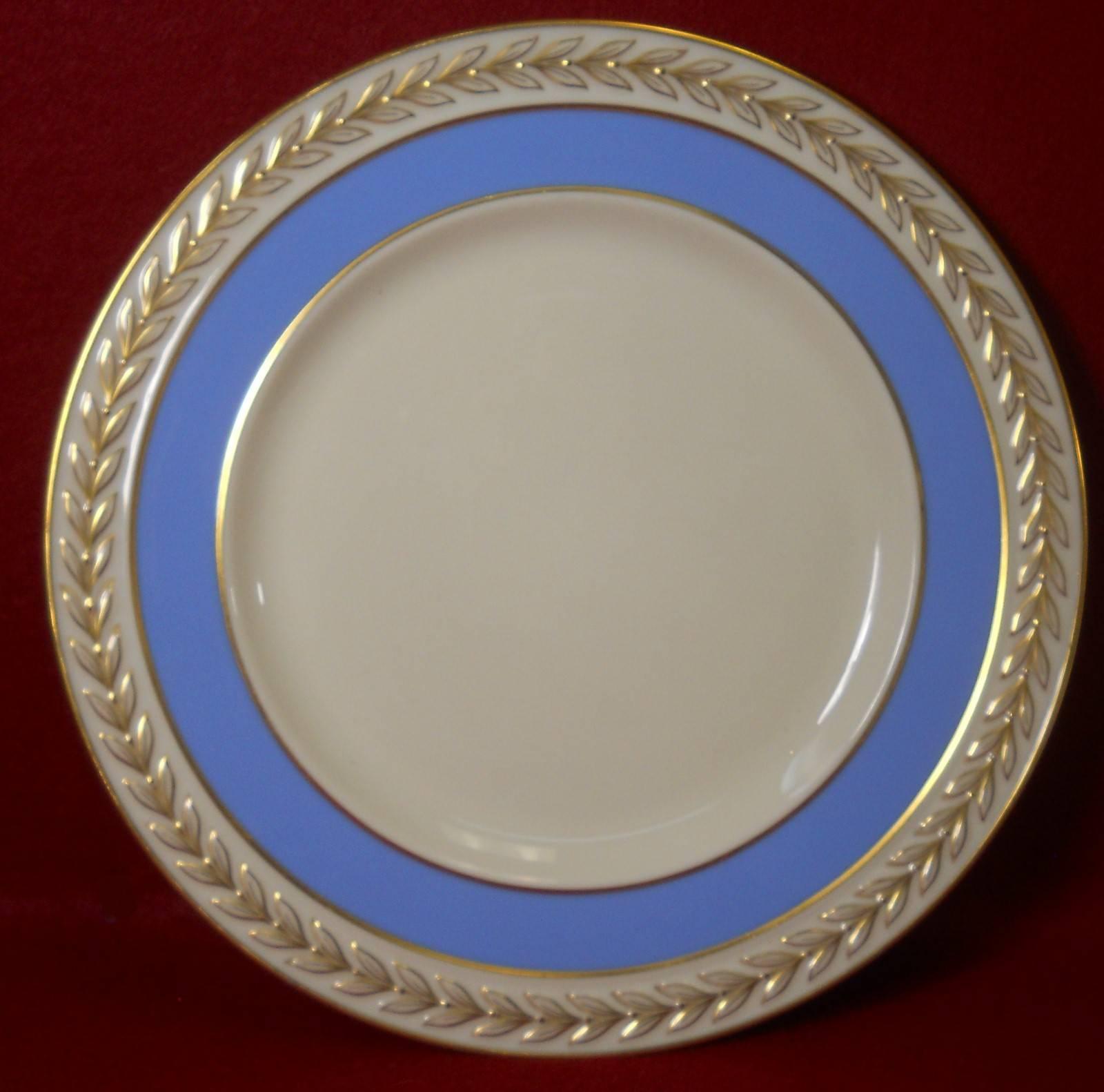 CHINA FINDERS

China, Crystal, Flatware and Collectible Matching Service is offering ONE (1) 

LENOX china FONTAINE light blue J417X17-6 pattern Set of Twelve (12) Dinner Plates

in great condition free from chips, cracks, crazing, break,