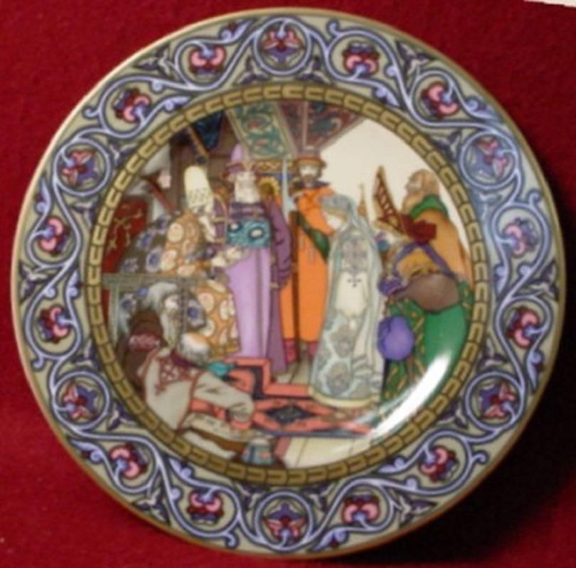 villeroy and boch russian fairy tale plates
