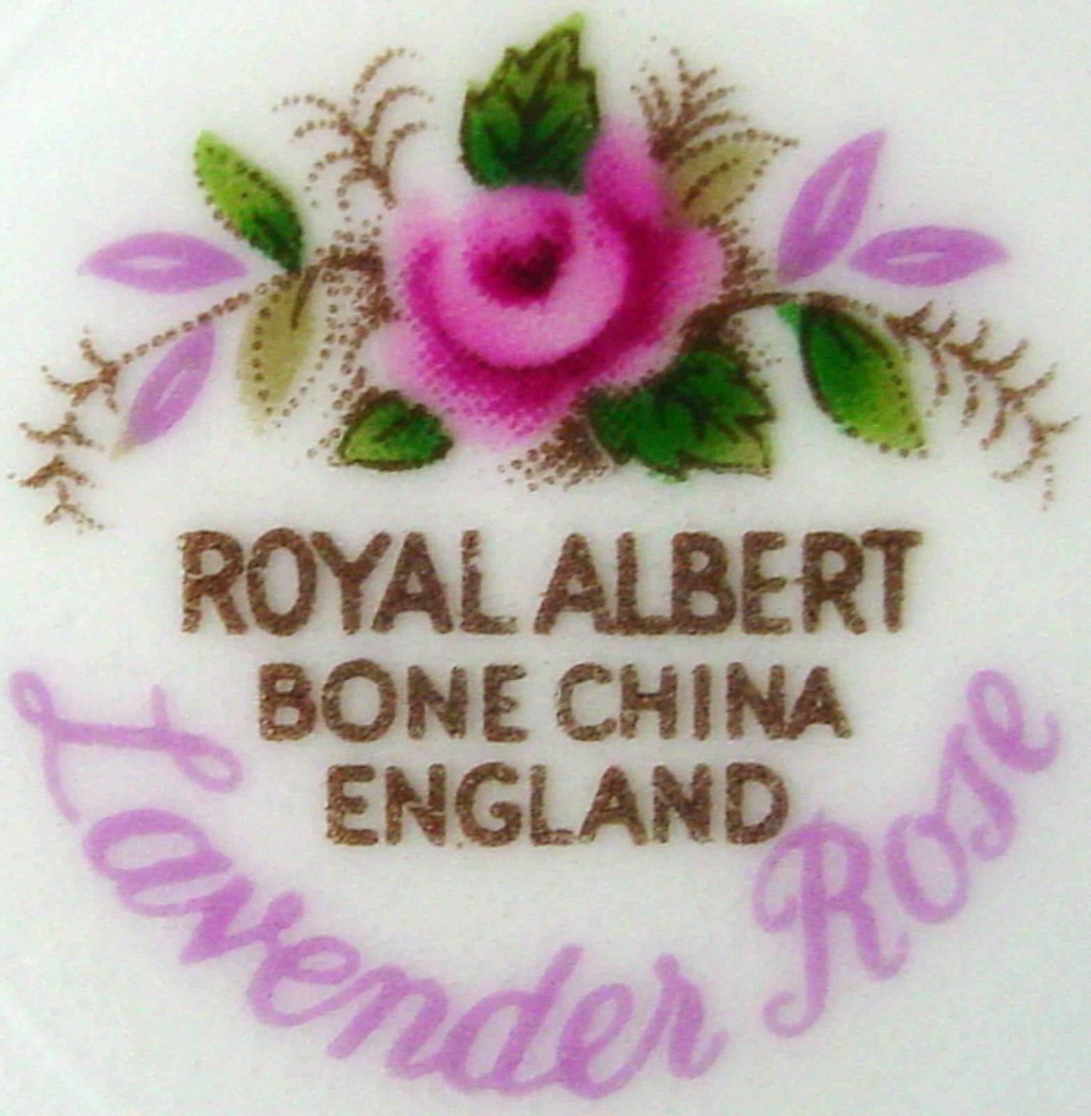 Royal Albert China Lavender Rose Pattern 59-Pc Set Service for Eight Plus Extras 5