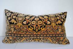 Custom Pillow Cut from a Dutch Mohair Textile, circa 1915