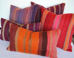 Vintage Five Custom Moroccan Hand Loomed Wool Pillows