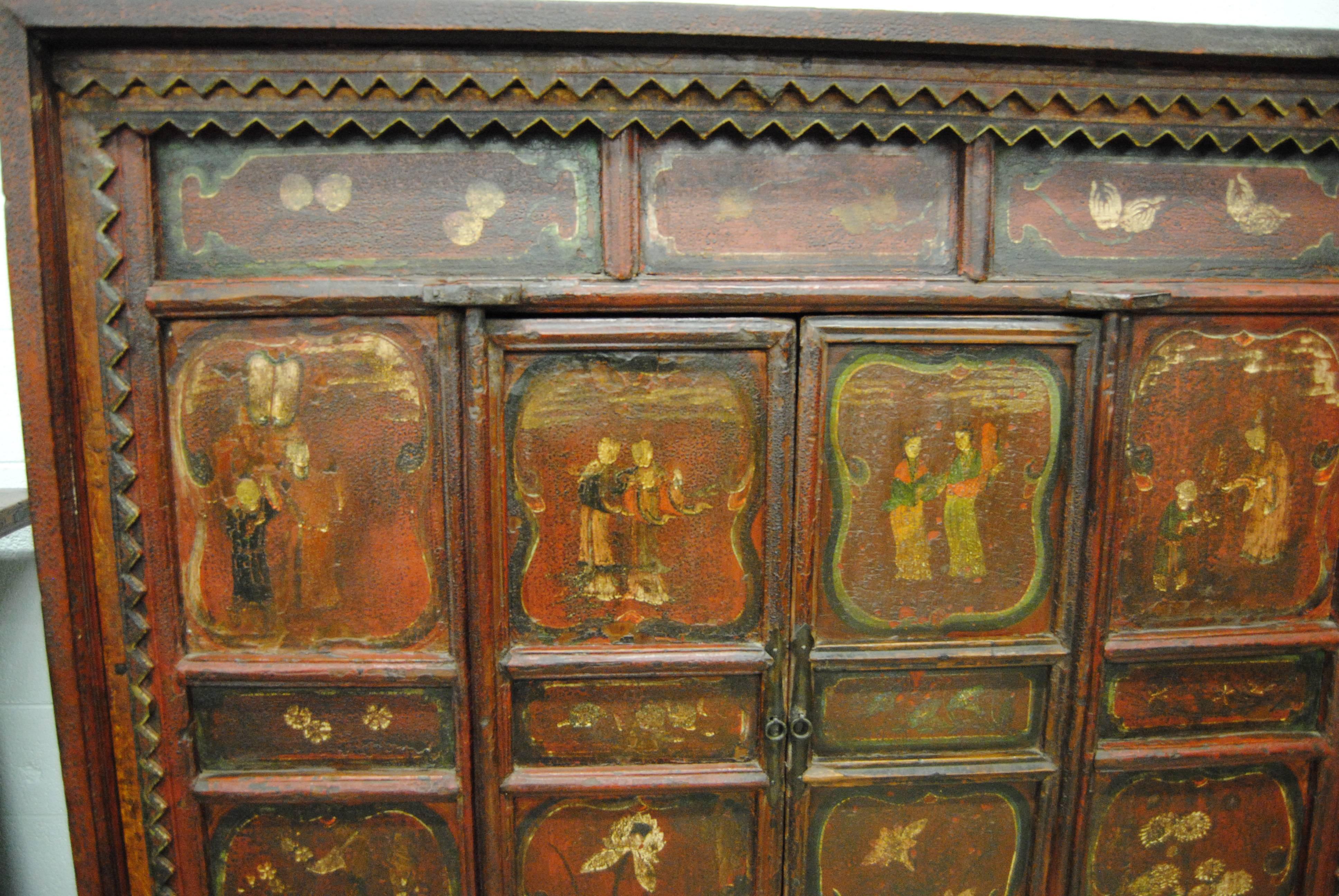 antique chinese armoire