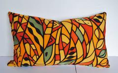 Custom Pillows Cut from a Vintage Silk Kimono