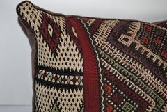 Hand Loomed Wool Moroccan Berber Pillow, Atlas Mountains