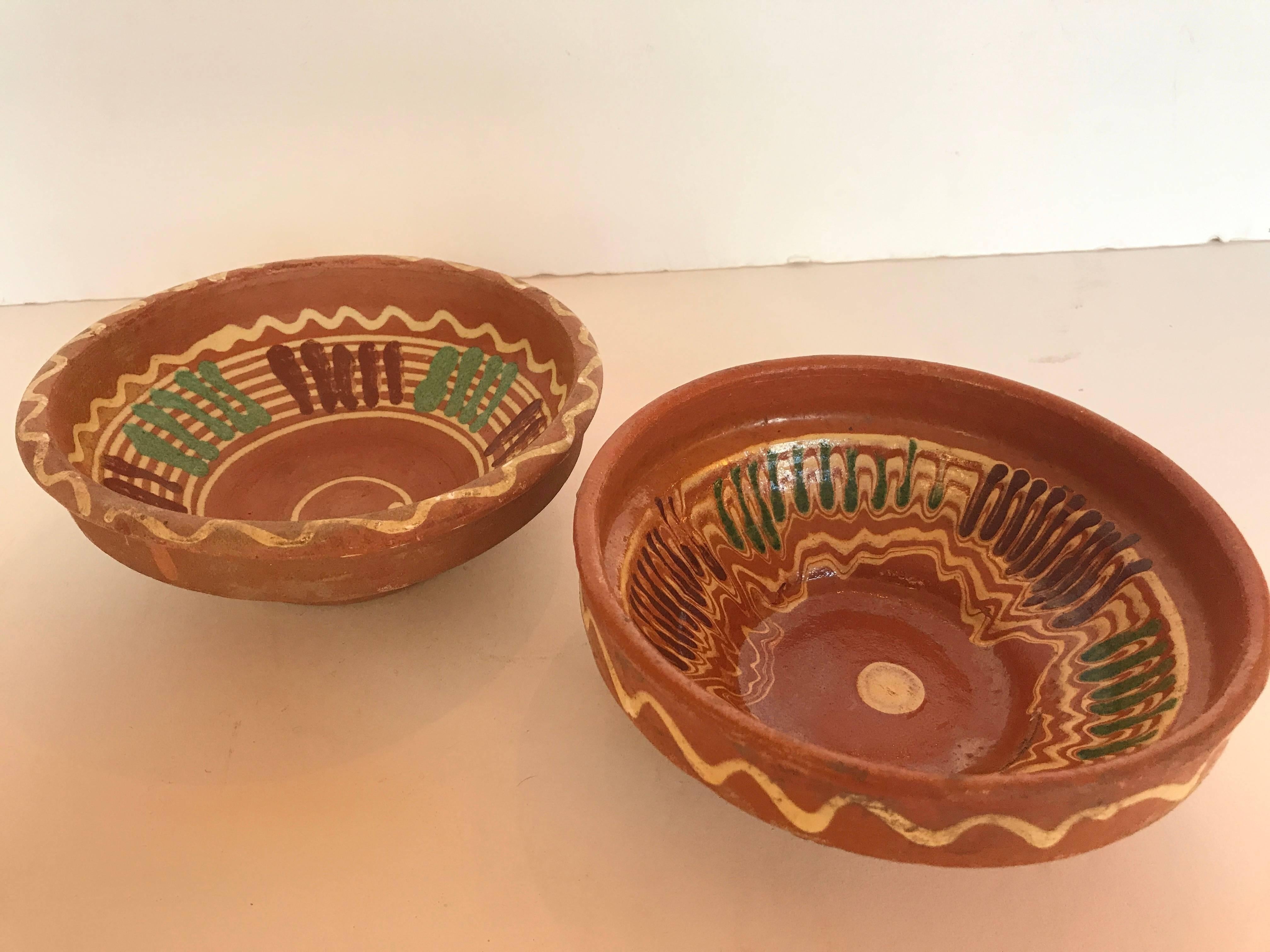 folk art pottery