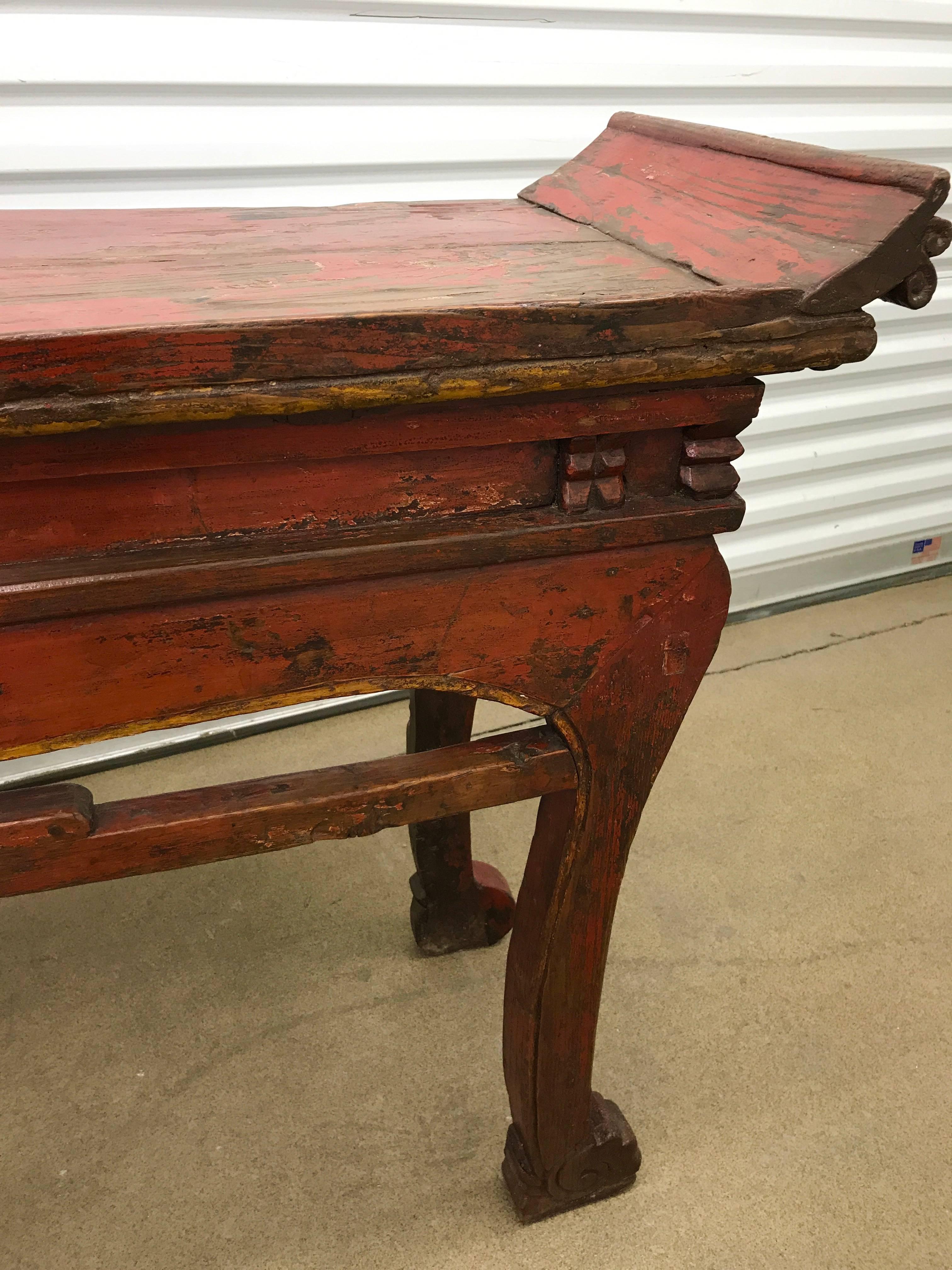 antique chinese altar table