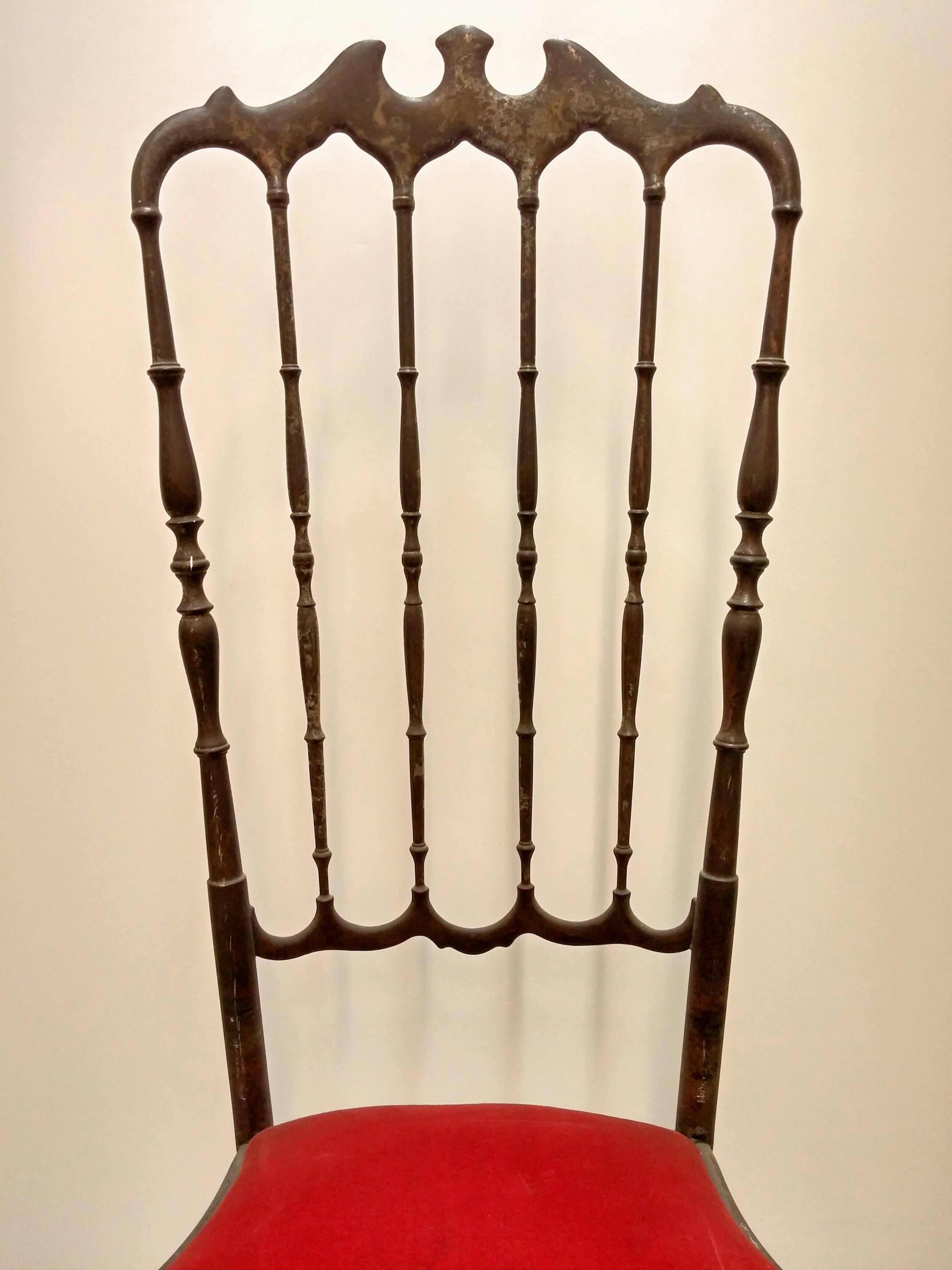 20th Century Chiavari Chairs Set of Six 