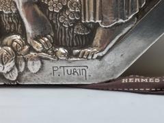 Médaillon Art Déco français par Pierre Turin