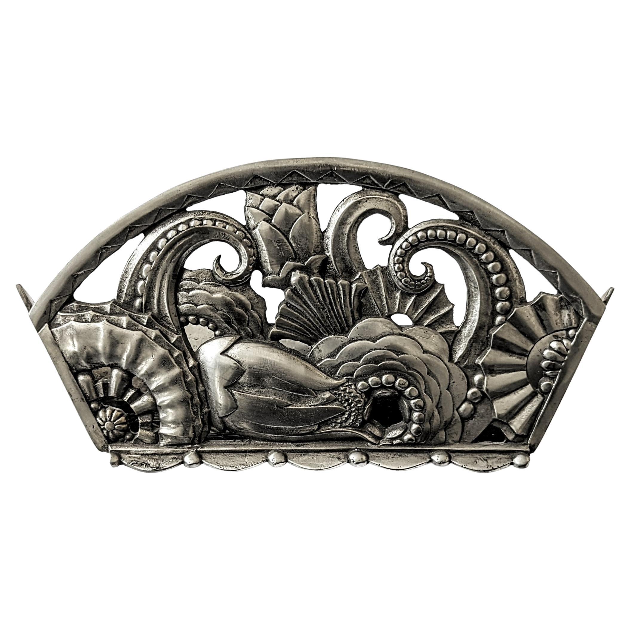 Single French Art Deco Octopus Wall Sconce For Sale