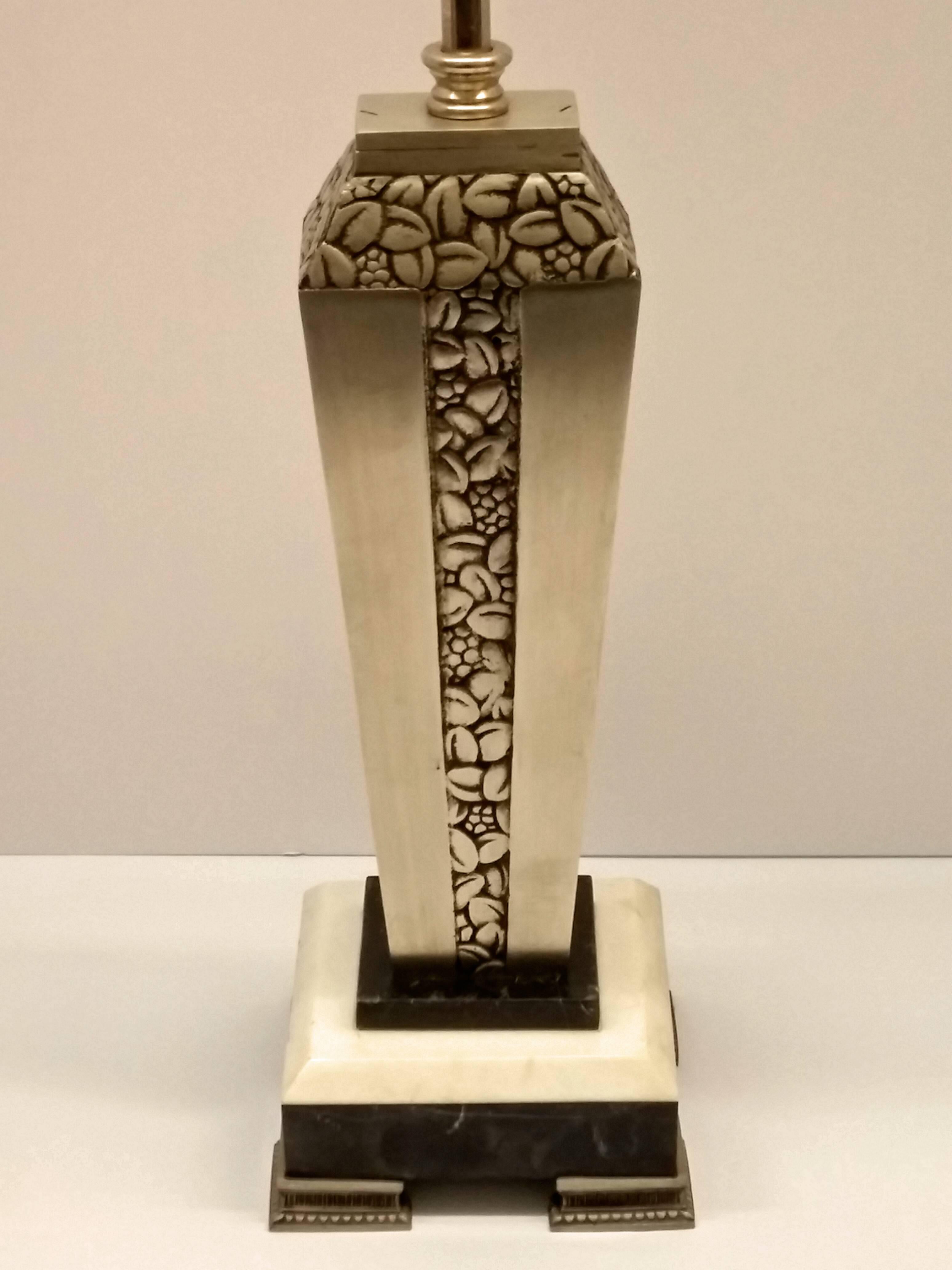 Pair of French Art Deco Table Lamps In Excellent Condition In Long Island City, NY