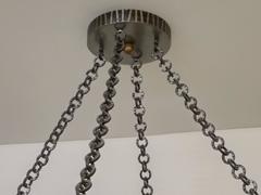 Moderne Worout Iron Kronleuchter