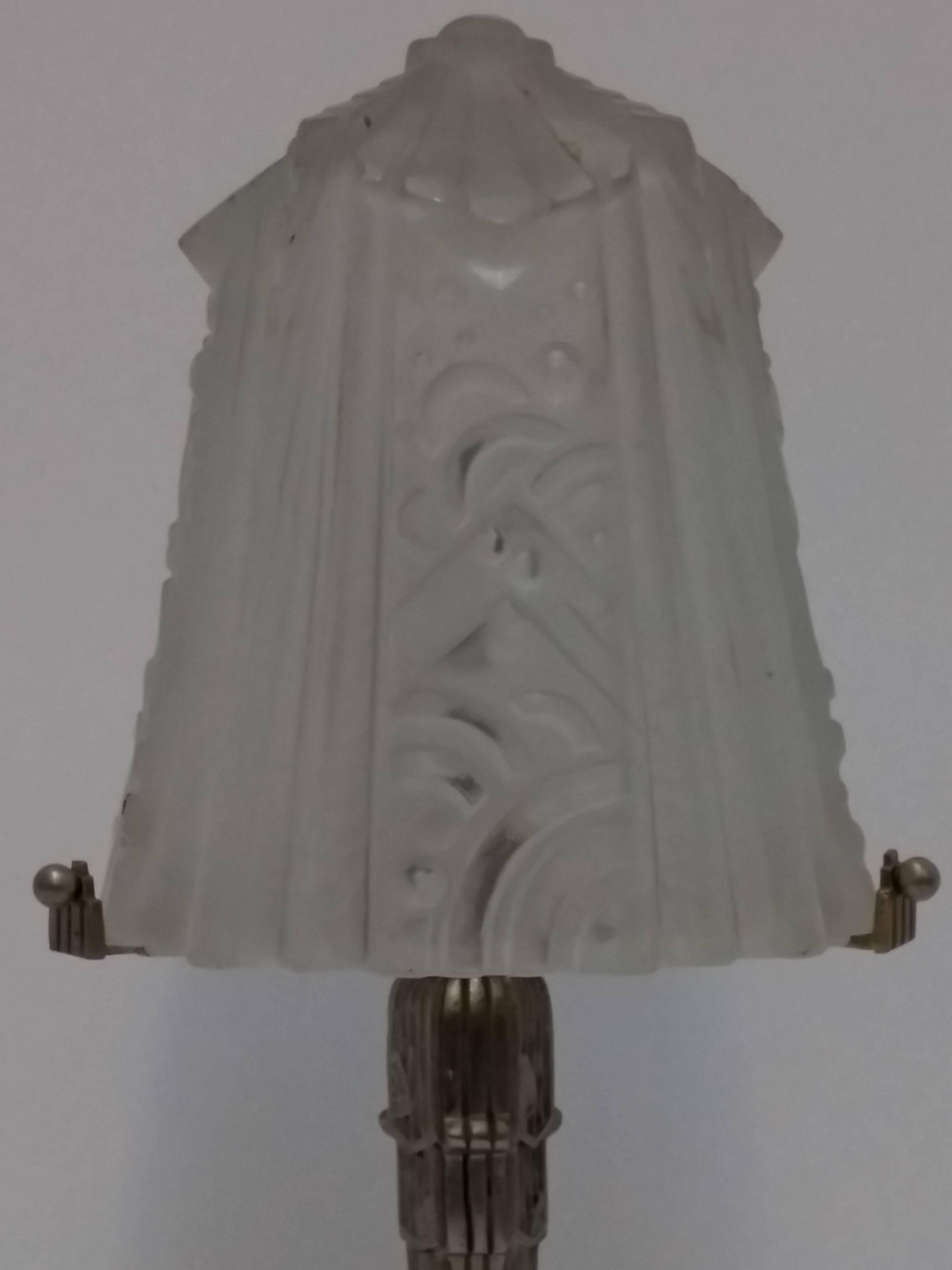
French Art Deco table lamp signed 