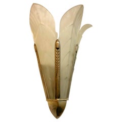 Coppia di applique francesi Art Déco di Sabino