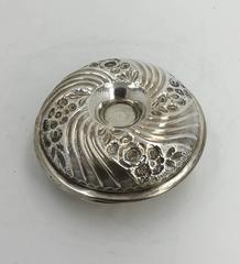 Pair of Victorian Silver Brighton Buns, Date Letter 1896