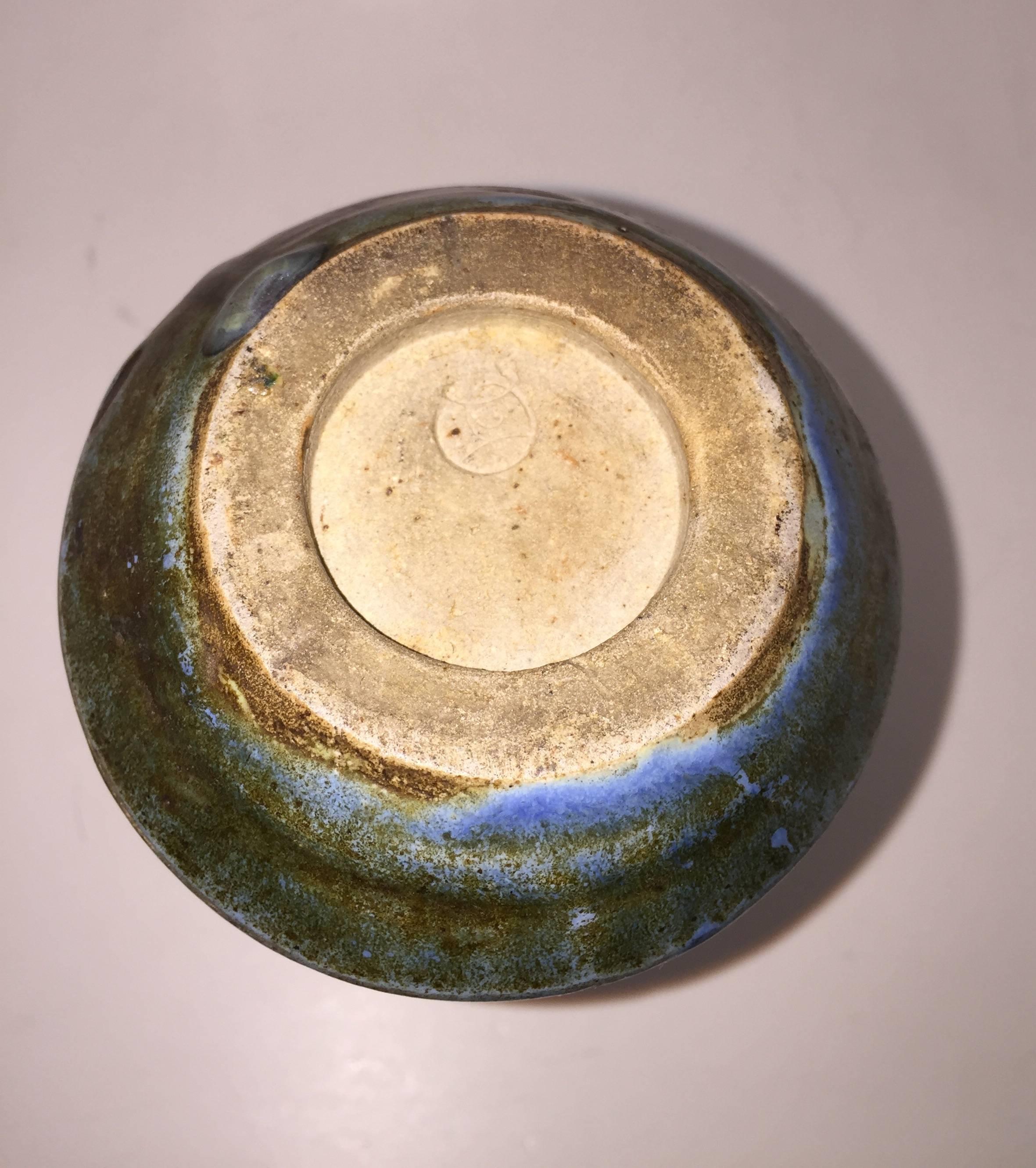 Francese Vaso a forma di blu di Georges Hoentschel, circa 1900 in vendita