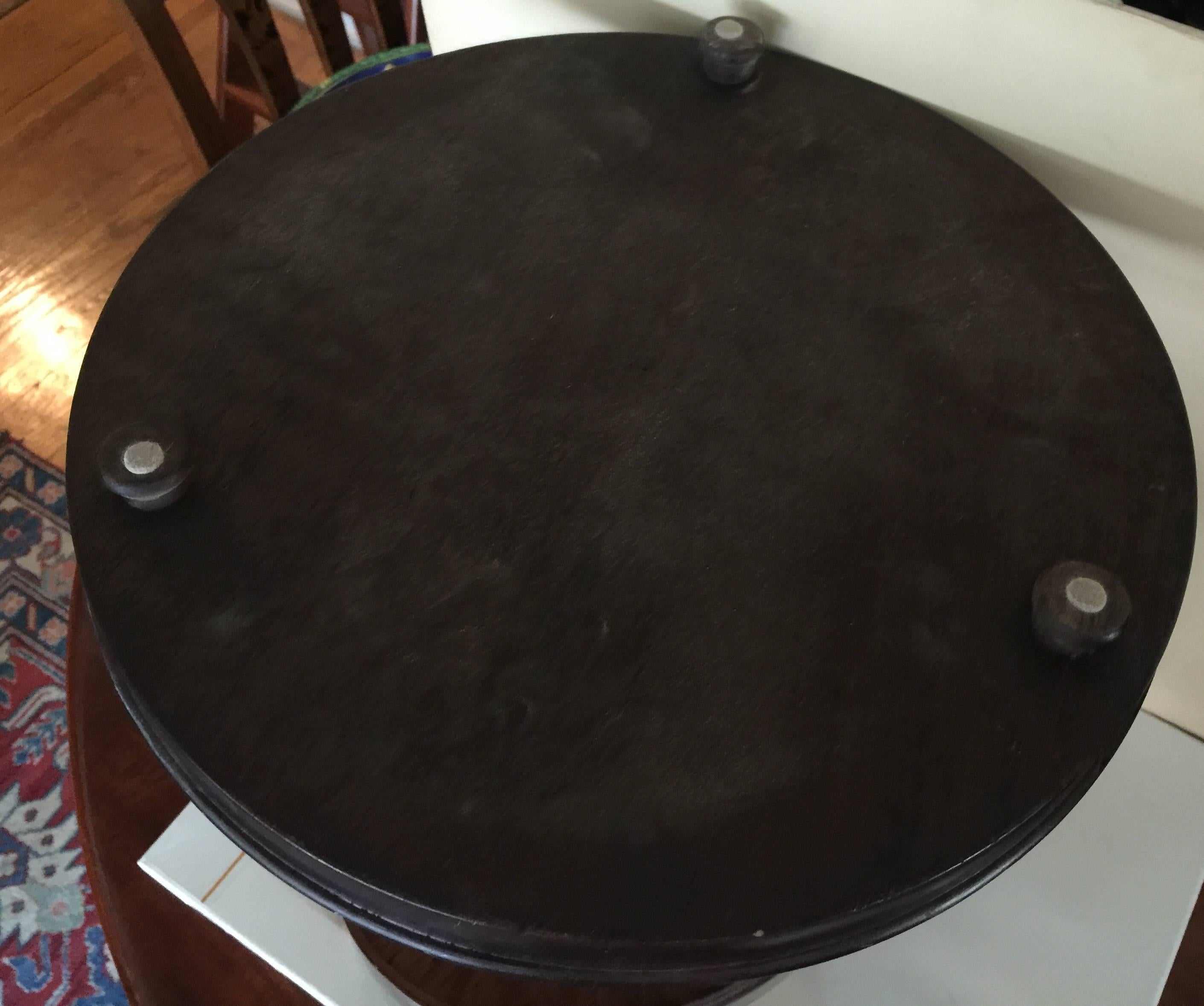 French Double Helix Mahogany Staircase Model, 20th Century 1