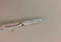 Bolígrafo Schlumberger Tiffany de plata y oro, hacia 1960