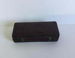 Victorian Bronze Mounted Glass Intaglio Seal Set, 19th Century