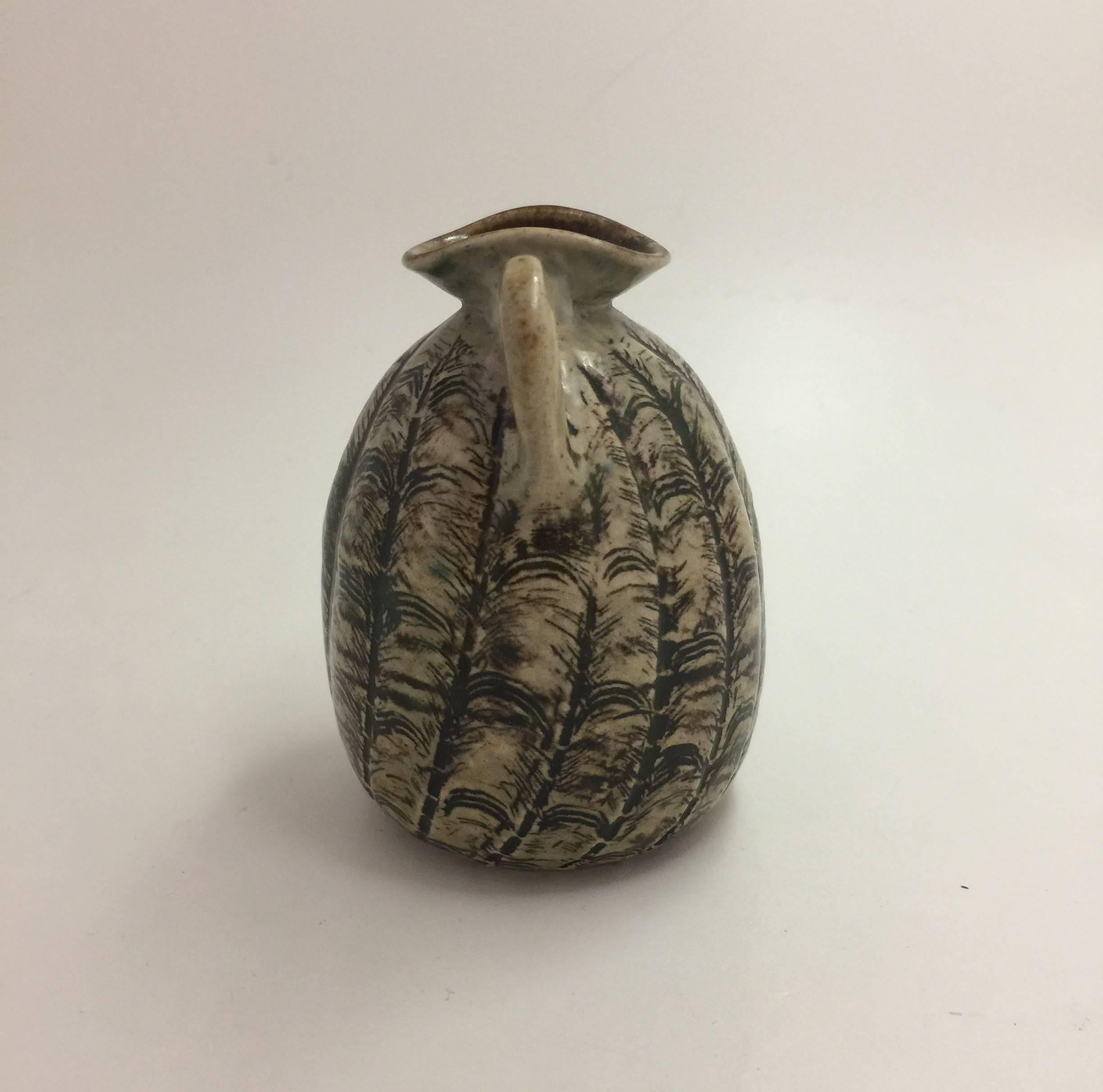 Early 20th Century Martin Brothers Miniature Two Handled Vase, circa 1900