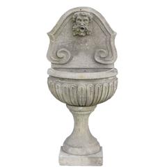 Renaissance Style Fountain Handcrafted in Pure Limestone, Late 20th ...