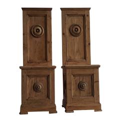Early 19th Century Cathedral Chairs in Walnut Wood 8