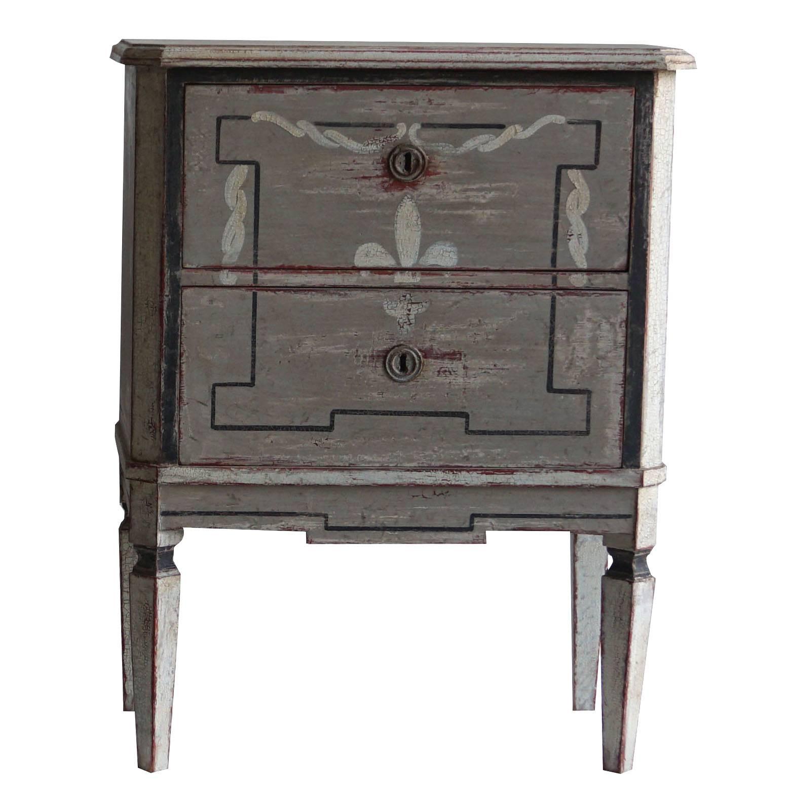 Late 19th Century Pair of Gustavian Chests from Sweden