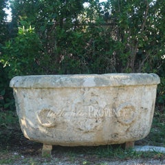 Early 18th Century Italian Stone Tough Basin