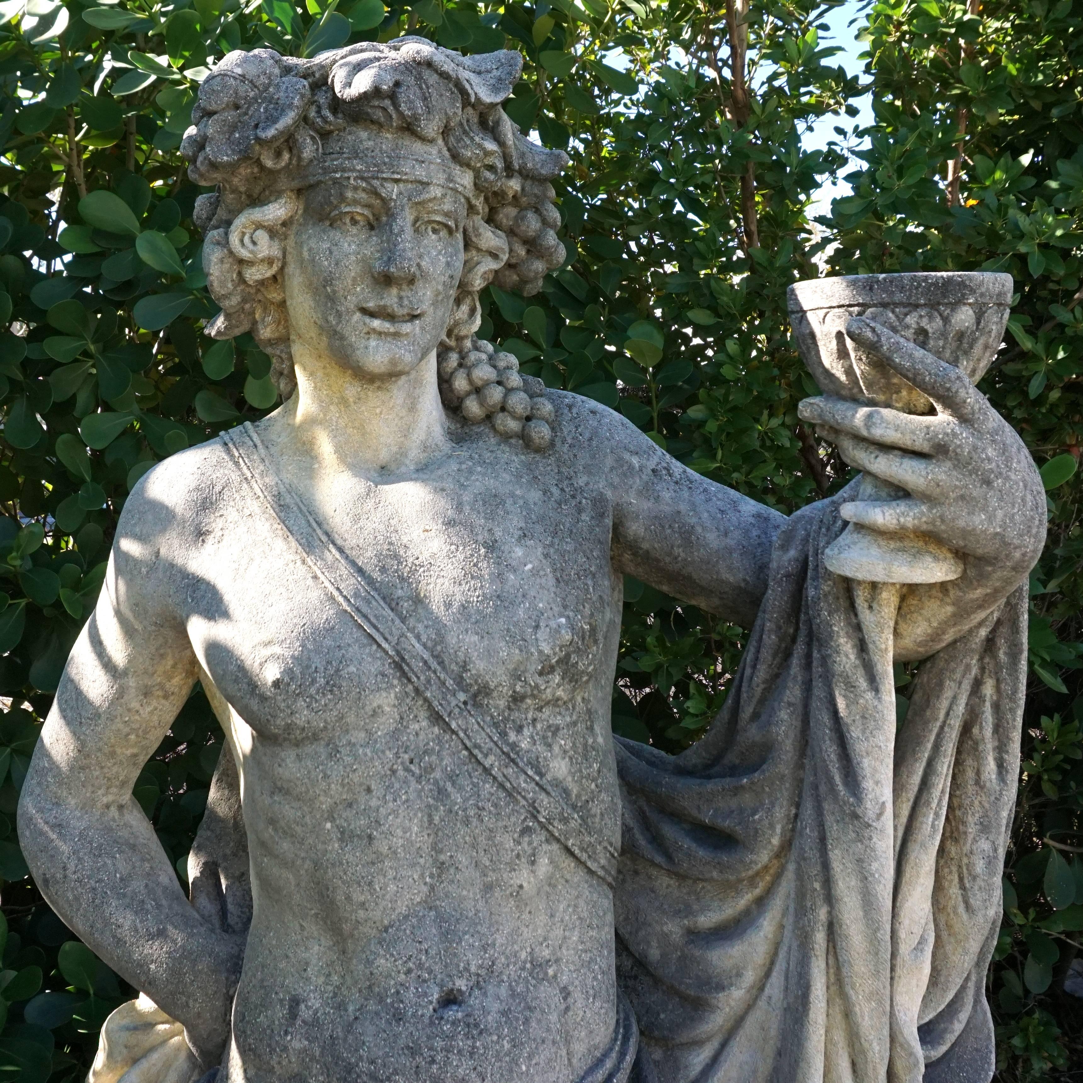 bacchus statue italy
