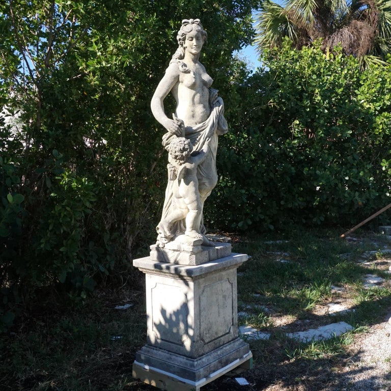 Early 20th Century of the Italian Garden Statue of Aurora at 1stDibs