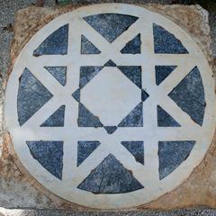 19th Century Istrian Mosaic Marble Side Table