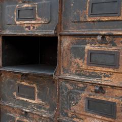 20. Jahrhundert Französisch Grand Strafor Metall Kabinett Fall - Antike Zimmer Dekoration