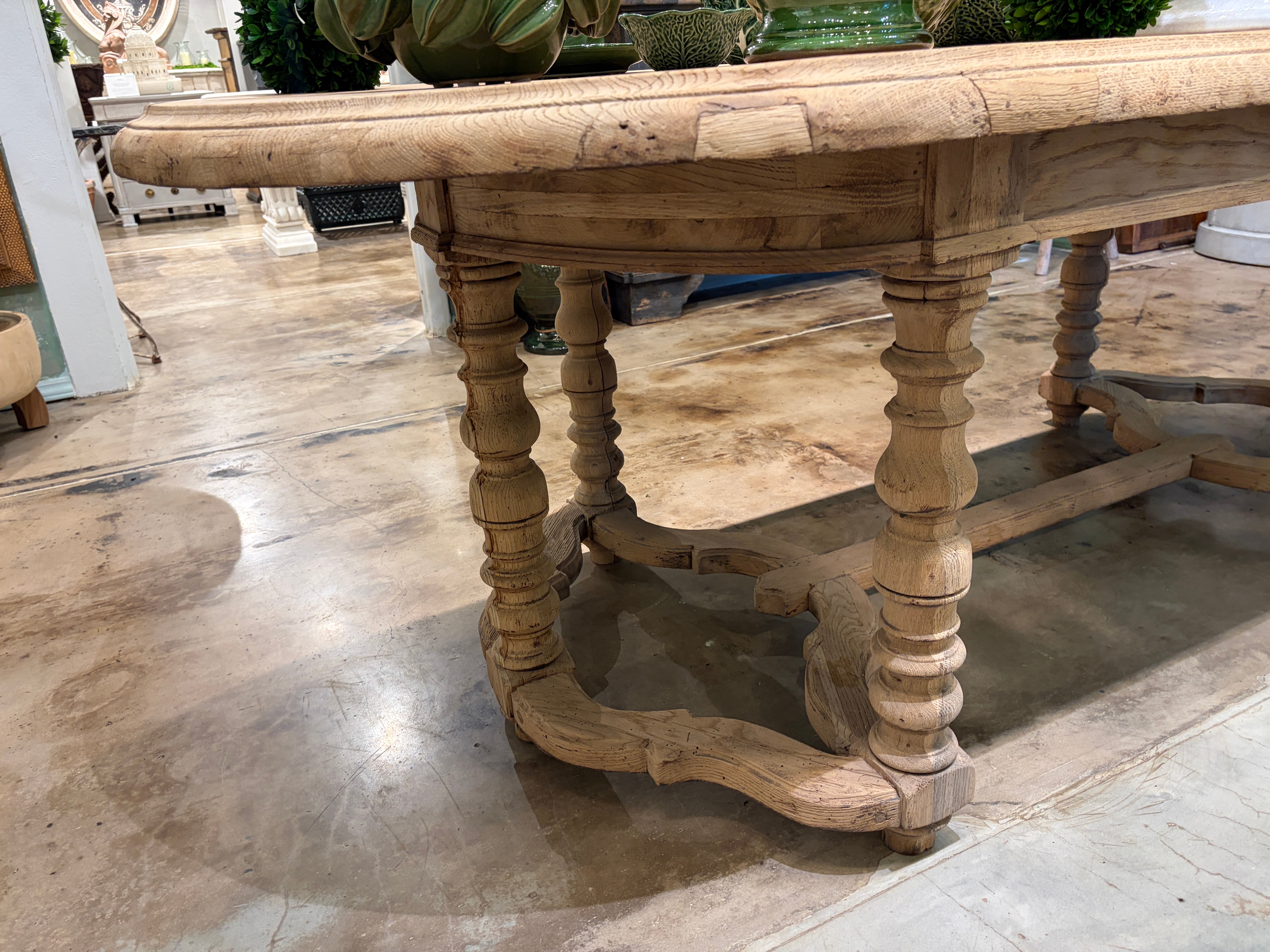 A Vintage 20th Century French Provencal Pine Dining Room Table ...