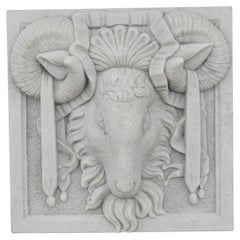 Ariete Mask Ram limestone Head Mounted Mask