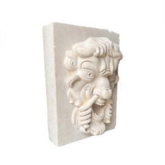 Himerus Limestone Handcarved Mask
