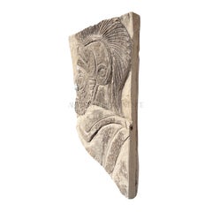 Hand Carved Turkish Stone Relief