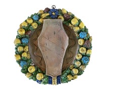 Pair of Italian Blason Mounted Wall Reliefs, 19th Century