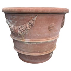 Conca Festonata Handcrafted Terra Cotta Garden Planter