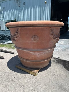 Conca Festonata Handcrafted Terra Cotta Garden Planter