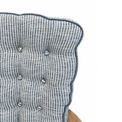 Pair of Guillerme et Chambron Grand Repos Lounge Chairs