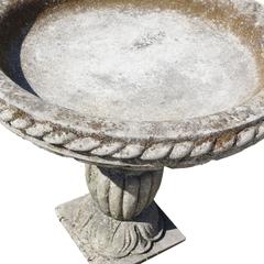 19th Century Tazza Bird Bath