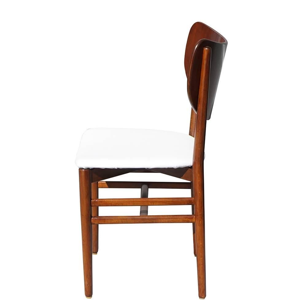 Mid-Century Modern 20th Century Danish Set of Twelve Vintage Oak Dining Chairs by Nils & Eva Koppel For Sale